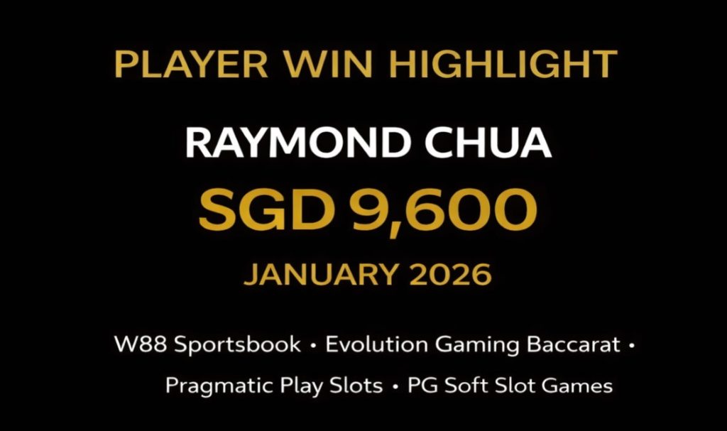 W88 VIP Player Raymond Chua